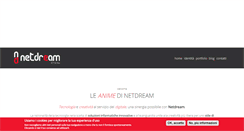 Desktop Screenshot of netdream.it
